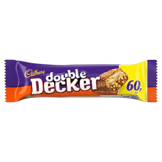 Cadbury Double Decker Chocolate Bar 54.5g × 48 × 1