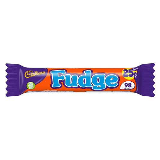 Cadbury Fudge Chocolate Bar 22g × 60 × 1